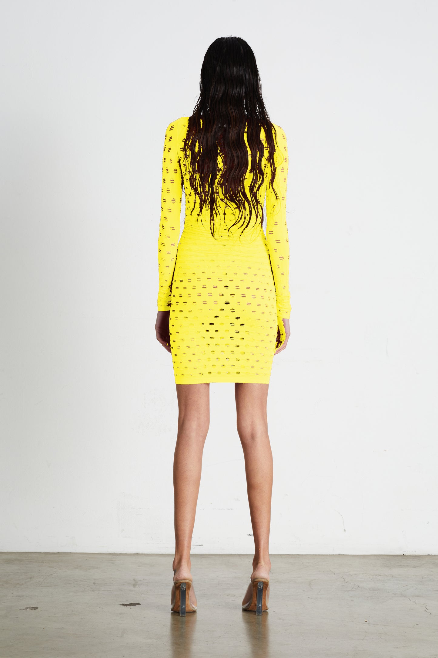 PERFORATED DRESS