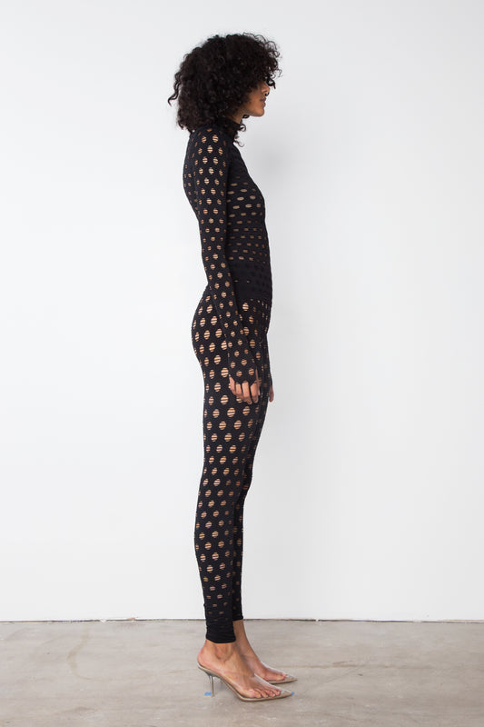 PERFORATED LEGGINGS