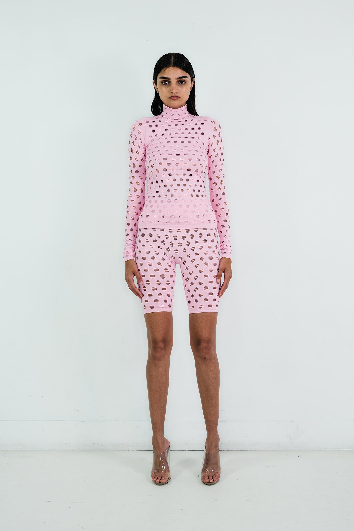 PERFORATED SHORTS