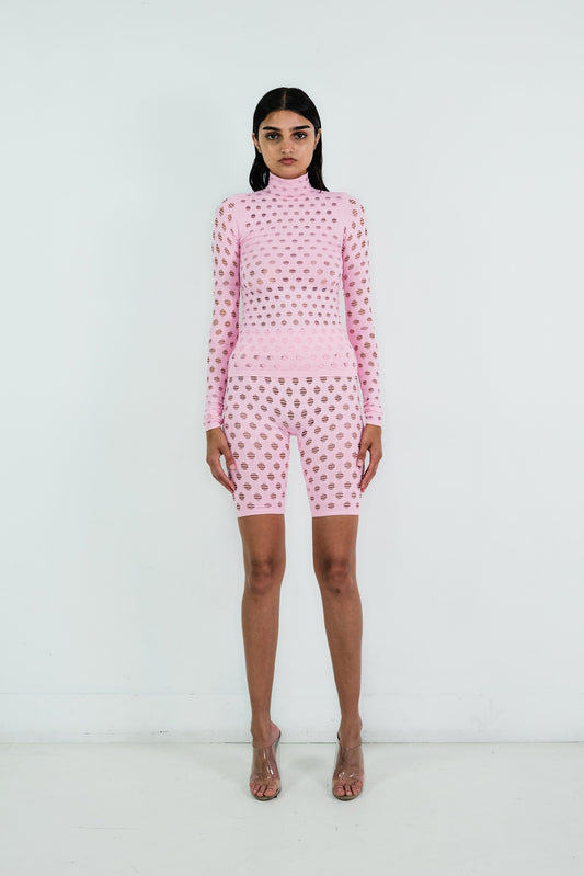 PERFORATED SHORTS