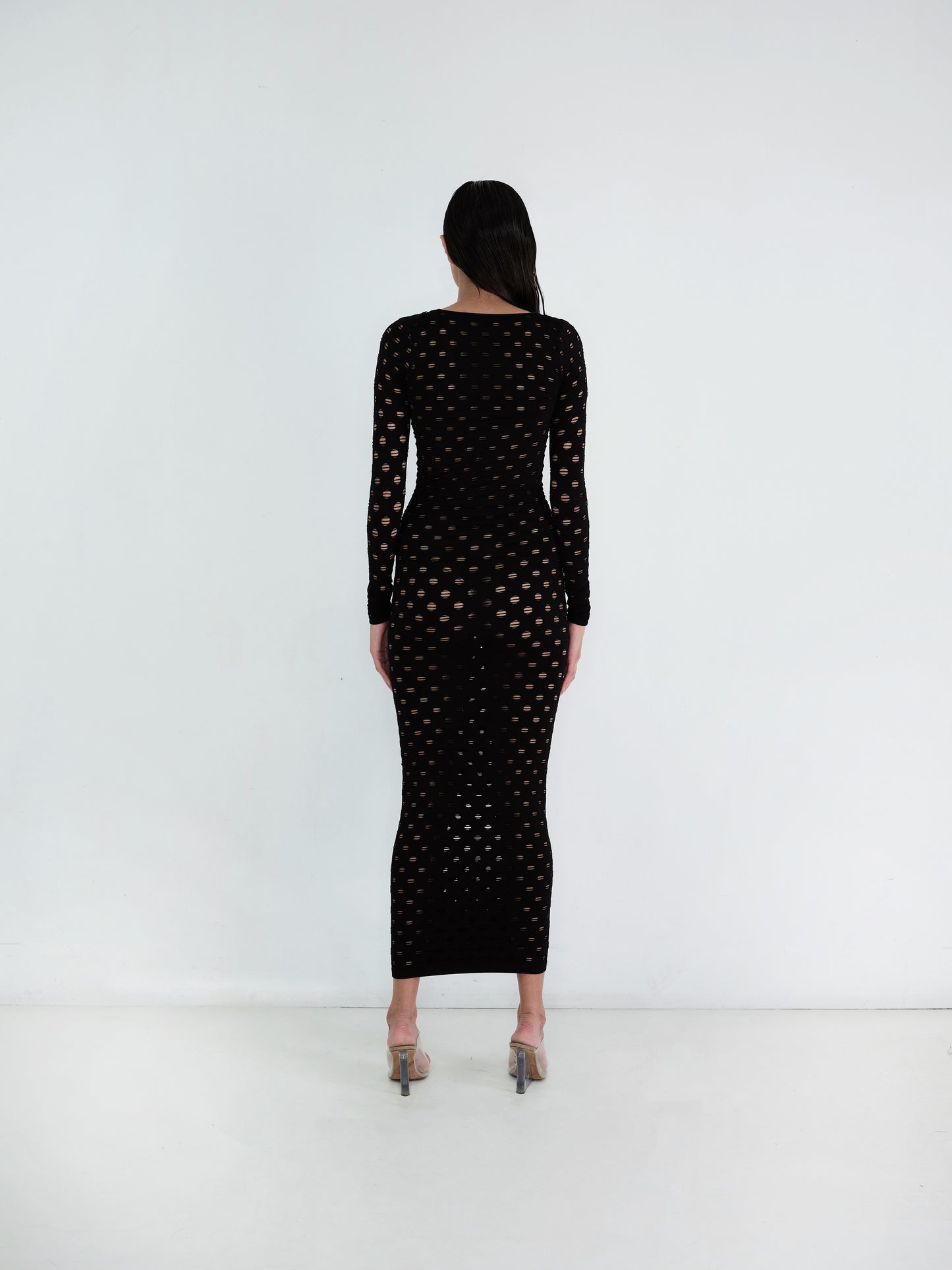 PERFORATED GOWN