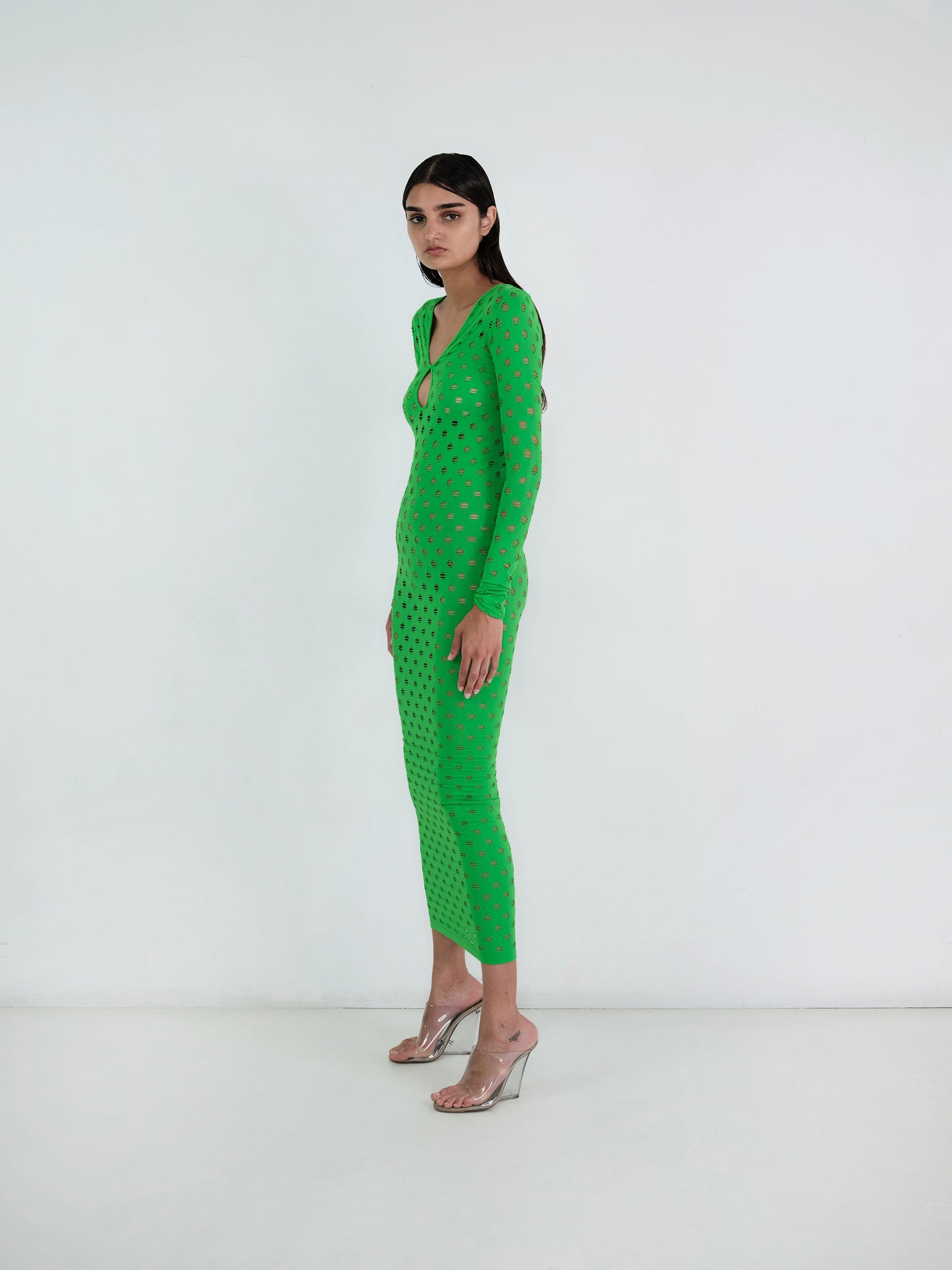 PERFORATED GOWN