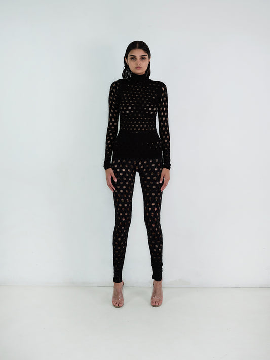 PERFORATED LEGGINGS