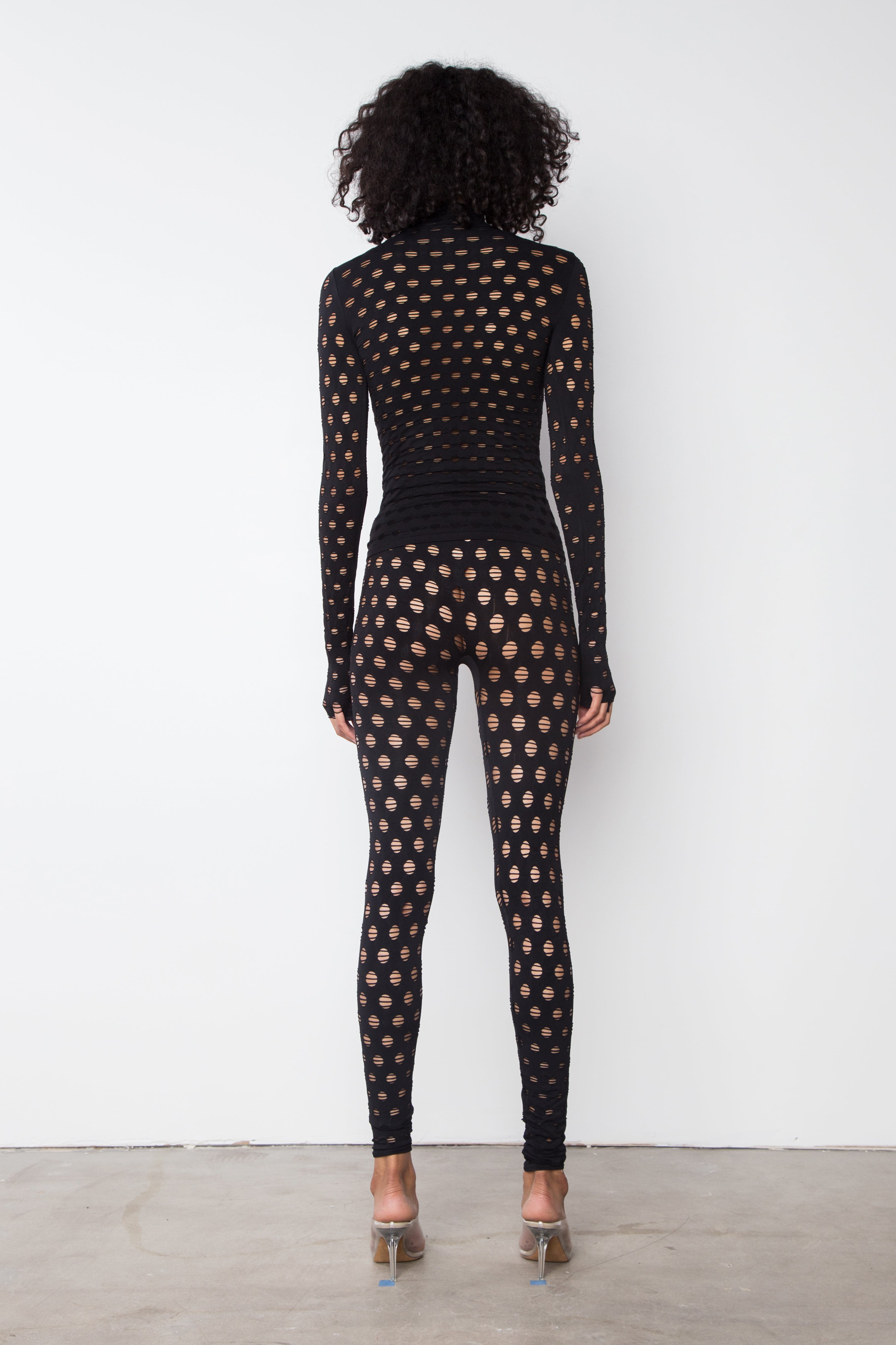 PERFORATED TURTLENECK – Maisie Wilen