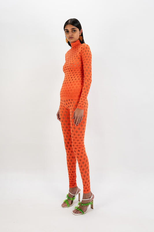 PERFORATED LEGGINGS